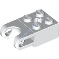 Деталь Лего Техник Кубик Модифицированный 2 х 2 С Гнездом Под Шар Цвет Белый