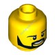 Деталь Лего Голова Минифигурки Цвет Желтый