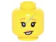 Деталь Лего Голова Минифигурки Женская Цвет Желтый