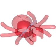 Деталь Лего Паук Цвет Прозрачно-Красный