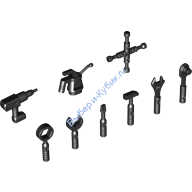 Деталь Лего Инструменты Цвет Черный