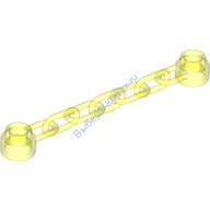 Деталь Лего Цепь 5 Звеньев Цвет Прозрачно-Неоново-Зеленый