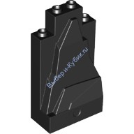 Деталь Лего Камень / Кристалл Панель 2 х 4 х 6 Цвет Черный