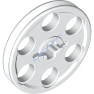 Деталь Лего Техник Колесо Для Ременных Передач (Шкив) Цвет Белый