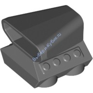 Деталь Лего Спортивная Автомoбильная Турбина 2 х 2 Цвет Темно-Серый