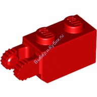 Деталь Лего Петля Кубик 1 х 2 Цвет Красный