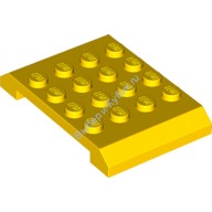 Деталь Лего Клин 4 х 6 х 2/3 Двойной Цвет Желтый