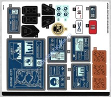 Наклейки К Набору Лего 76122