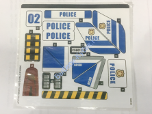 Наклейки К Набору Лего 60138 - Международная версия - (30891/6177950)