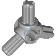 Деталь Лего Техник Осевой Коннектор С Тремя Осями Цвет Светло-Серый