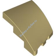 Деталь Лего Клин 3 х 2 Левая Без Штырьков Цвет Песочный