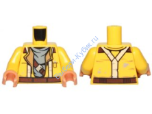 Детали Лего Торс Цвет Желтый sw0753