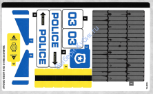 Наклейки К Набору Лего 60173 - (36649/6212969)