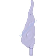 Деталь Лего Волнистые Завитки с Булавкой (Облака / Порывы Ветра) Цвет Прозрачно-Фиолетовый