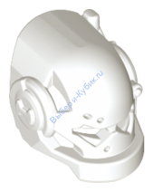 Деталь Лего Шлем Цвет Белый