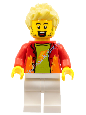 Минифигурка Лего Сити Каскадер