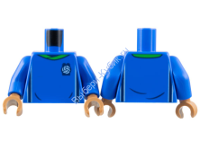  Деталь Лего  Торс Цвет Синий