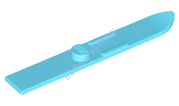 Деталь Лего Лыжа 6L Цвет Умеренно-Лазурный
