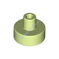 Деталь Лего Плитка Круглая 1 х 1 С Держателем Цвет Фисташковый