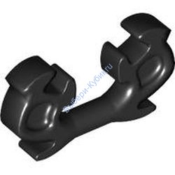 Деталь Лего Украшение Шлема Ниндзя Цвет Черный