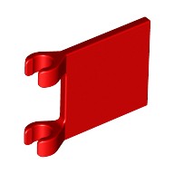 Деталь Лего Флаг 2 х 2 Квадратный Цвет Красный