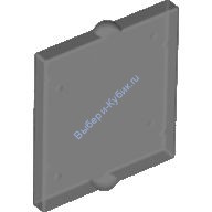 Деталь Лего Стекло Для Окна 1 X 2 X 2 Плоский Перед Цвет Прозрачно-Коричневый