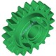 Деталь Лего Техник Шестерня 20 Зубьев Цвет Зеленый
