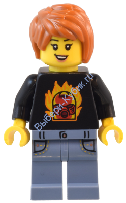 Минифигурка Лего Ниндзяго Гонщица Семь