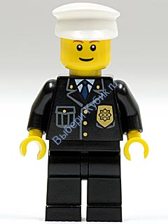 Минифигурка Лего Сити - Полицейский