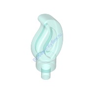 Деталь Лего Огонек Свечи Цвет Прозрачно-Голубой