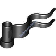 Деталь Лего Флаг 4 х 1 Волна Цвет Черный