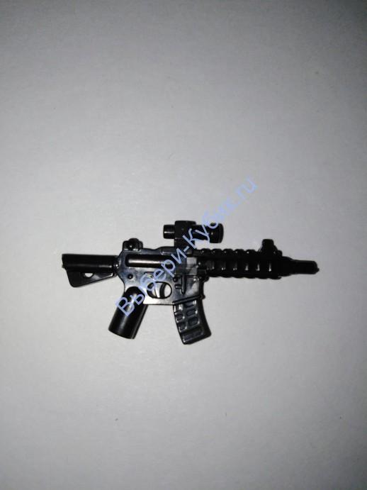 Деталь Аналог Совместимый С Лего Оружие Цвет Черный