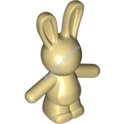 Деталь Лего Игрушечный Заяц/Кролик Цвет Песочный