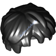 Деталь Лего Парик Цвет Черный