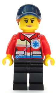Минифигурка Лего Сити - Ski Patrol Member cty1083
