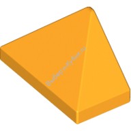 Деталь Лего Скос 45 2 х 1 Тройной - Цвет Ярко-Светло-Оранжевый
