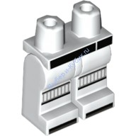 Деталь Лего Ноги С Рисунком Цвет Белый