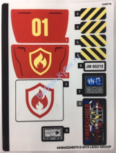 Наклейки К Набору Лего 60215 - (44484/6248670)