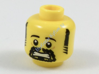 Деталь Лего Голова Минифигурки Цвет Желтый
