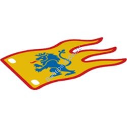 Деталь Лего Флаг 8 х 5 Цвет Желтый