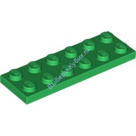 Деталь Лего Пластина 2 х 6 Цвет Зеленый
