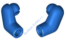 Деталь Лего Руки Правые И Левые Цвет Синий