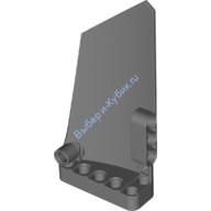 Деталь Лего Техник Панель #18 Большая Гладкая Сторона B Цвет Темно-Серый