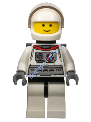 Минифигурка Лего -  ПЕРВЫЙ астронавт fst027