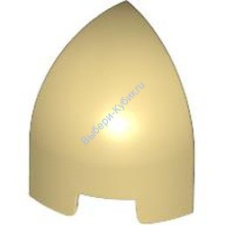 Деталь Лего Скос Изогнутый 1 x 1 x 1 1/3 Цвет Песочный