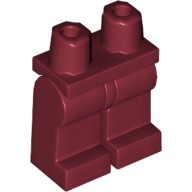 Деталь Лего Ноги 16 Цвет Темно-Красный