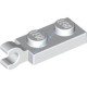 Деталь Лего Пластина 1 х 2 С Горизонтальной Защелкой На Конце Цвет Белый