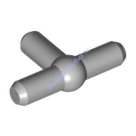 Деталь Лего Техник Т Планка Вторая Версия Цвет Светло-Серый