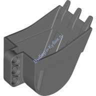 Деталь Лего Техник Ковш 4 х 7 Цвет Темно-Серый