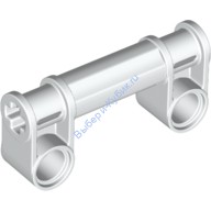Деталь Лего Техник Коннектор Перпендикулярный Двойной С Разъемом Оси 2L Цвет Белый
